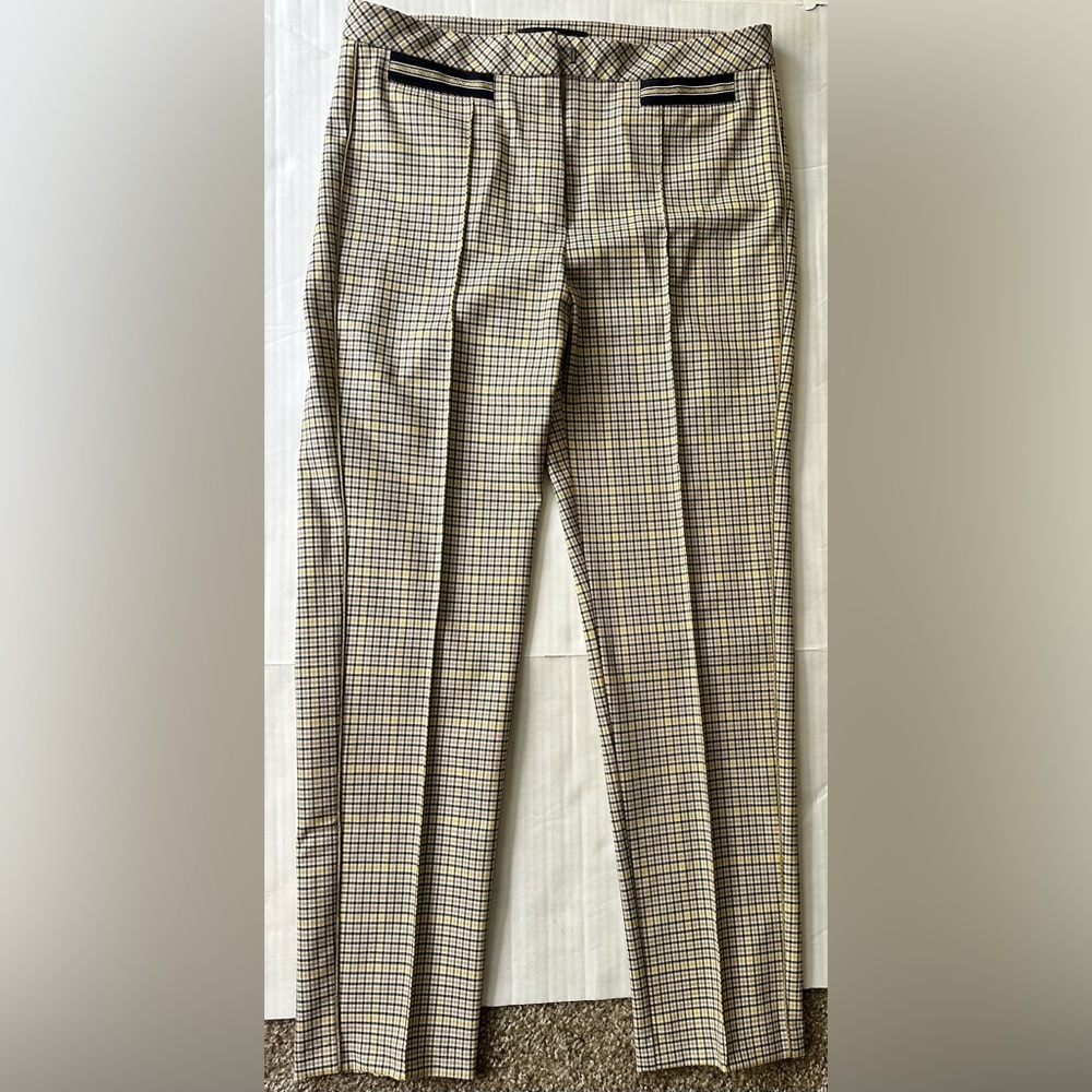 Betty Barclay Plaid Pants Size 10